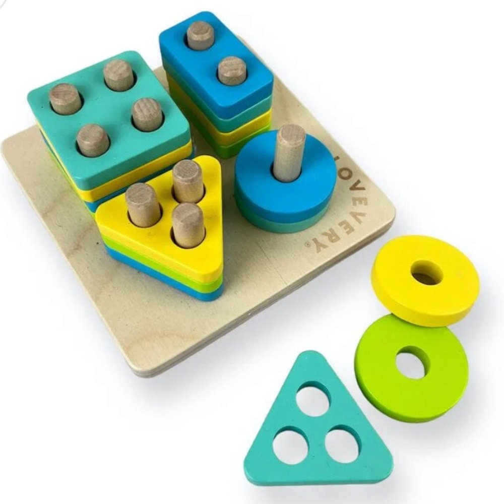 Lovevery sort & stack peg puzzle